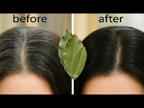 Grey hair naturally turns black again in just 1 hour! Tested and 💯 effective. thumbnail