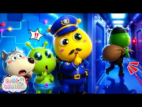 Bebé Wolfoo | ¡Un Ladrón Espacial en Casa! | Dibujos animados para niños thumbnail