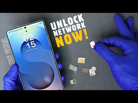 Unlock Samsung Network Locked Phone | S25 Ultra or ANY Samsung Galaxy phone thumbnail