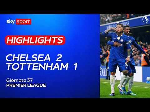 Chelsea-Tottenham 2-1: gol e highlights | Premier League thumbnail