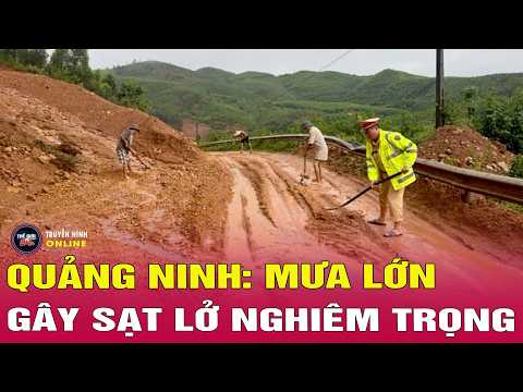 Quảng Ninh tiếp tục mưa lớn, nhiều tuyến đường sạt lở, chia cắt thumbnail