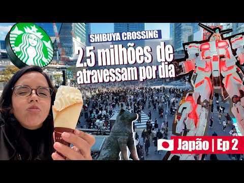 Um DIA em Shibuya e Odaiba | Vlog do Japão Ep 2 thumbnail
