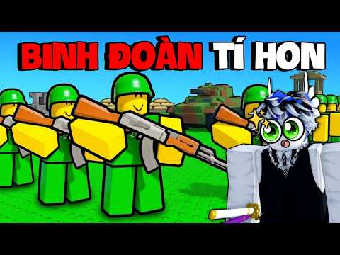 Xây Dựng QUÂN ĐỘI TÍ HON Trong ROBLOX... thumbnail