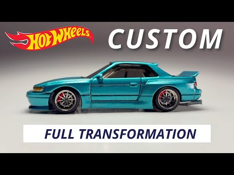 Turning a $1 Hot Wheels Into a JDM Masterpiece (Silvia S13 Build) thumbnail