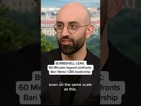BOMBSHELL LEAK: 60 Minutes legend confronts Bari Weiss' CBS leadership thumbnail