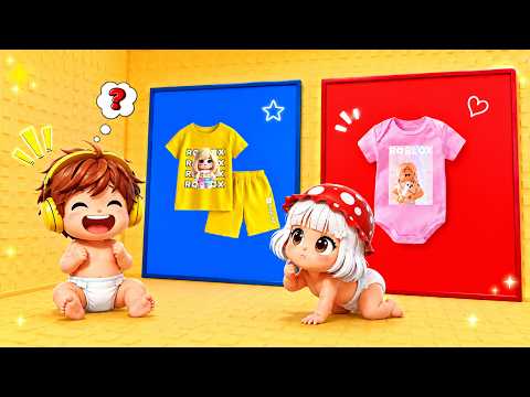 Cio Dan Cia Desain Karakter Menjadi Bayi Ganteng Dan Cantik! (ROBLOX) thumbnail