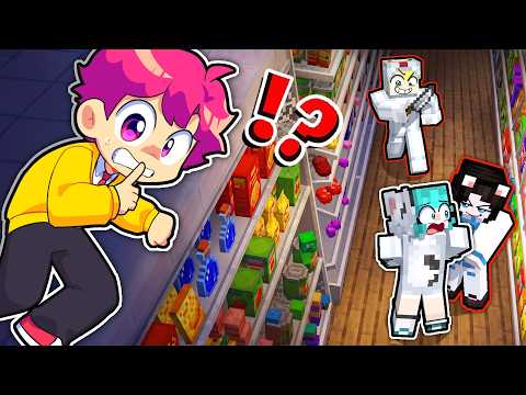 Thử Thách Thoát Khỏi SIÊU THỊ YOUTUBER QUÁI DỊ Trong Minecraft 🤣😱 thumbnail