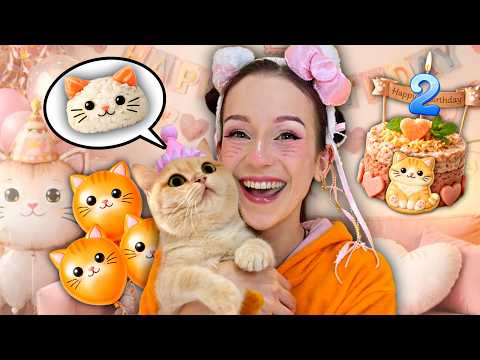 ROBIMY KOCIAKOWĄ IMPREZĘ URODZINOWĄ PIPI! thumbnail