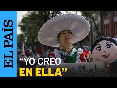 CLAUDIA SHEINBAUM conmemora su triunfo electoral en el Monumento a la Revolución | EL PAÍS thumbnail