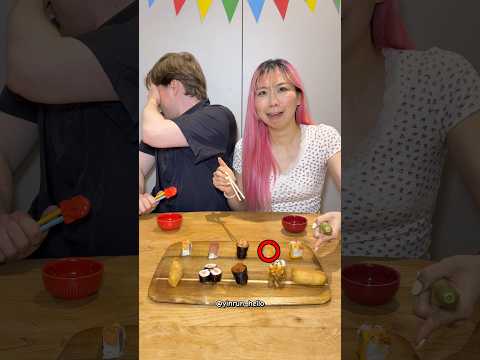 We thought this could NEVER happen 🥵🥵 #poisonsushi #sushi #couple #couplechallenge  #yinrunandluke thumbnail