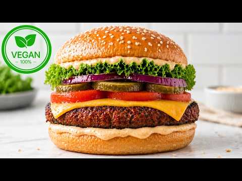 How To Make a Vegan Burger thumbnail