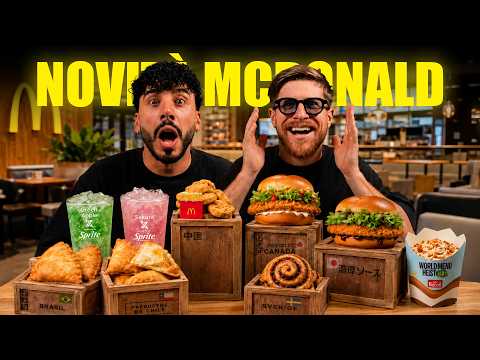 PROVIAMO TUTTE LE NOVITÀ DEL MC DONALD’S PROVENIENTI DAL MONDO - LA COSA PIÙ INCREDIBILE DI SEMPRE!  thumbnail