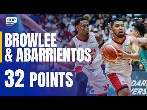 Brownlee, Abarrientos COMBINE FOR 40 PTS vs. Phoenix!  | PBA SEASON 50 COMMISSIONER’S CUP HIGHLIGHTS thumbnail