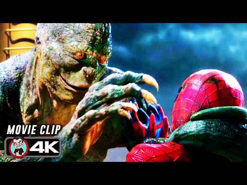 Spider-Man Vs Lizard - Final Fight Scene | THE AMAZING SPIDER-MAN (2012) Movie CLIP 4K thumbnail