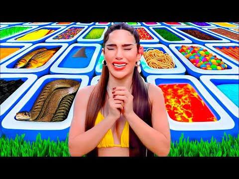 100 PISCINAS MISTERIOSAS | No Caigas En La Incorrecta thumbnail