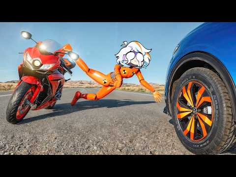 Un SIMULADOR DE ACCIDENTES DE COCHE EXTREMO 😨😈 thumbnail
