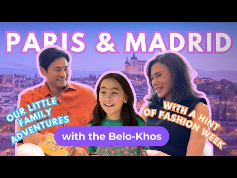 Week in Paris and Madrid with the Belo-Khos! | thumbnail