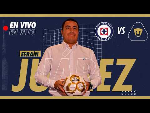 ? EN VIVO | Efraín Juárez CAM | Cruz Azul vs Pumas | Final Ida - CL2026 | TUDN thumbnail