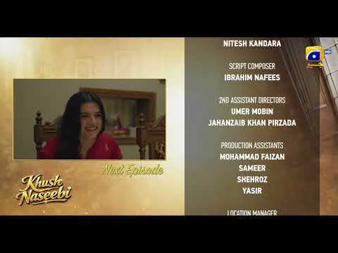 Khush Naseebi Episode 53 Teaser - Geo Entertainment thumbnail