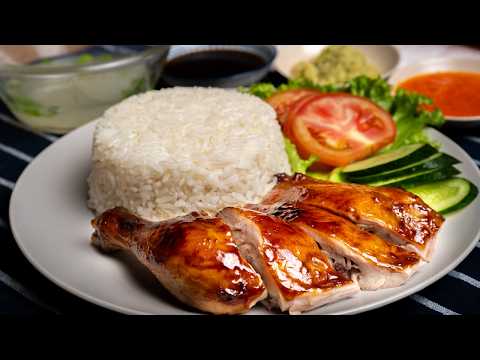 Nasi Ayam Roasted Ala Chicken Rice Shop | Ayam Berkilat, Nasi Jasmine Wangi thumbnail