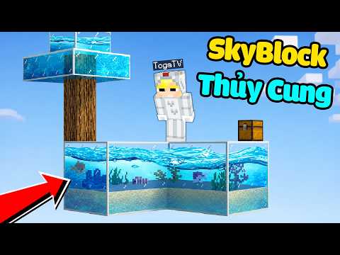 Tô Gà 24H Sinh Tồn Trên Đảo SkyBlock Thủy Cung! thumbnail