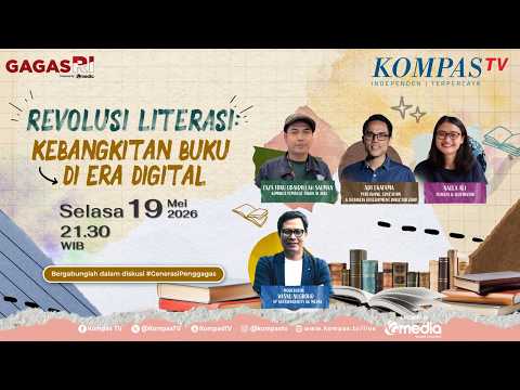 LIVE - Revolusi Literasi: Kebangkitan Buku di Era Digital | GAGAS RI thumbnail