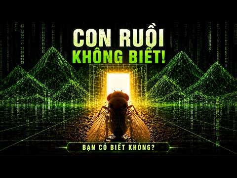 #1081 Nhà Khoa Học Tải Não Ruồi Giấm Lên Máy Tính... Và Nó Bắt Đầu SỐNG!!! thumbnail