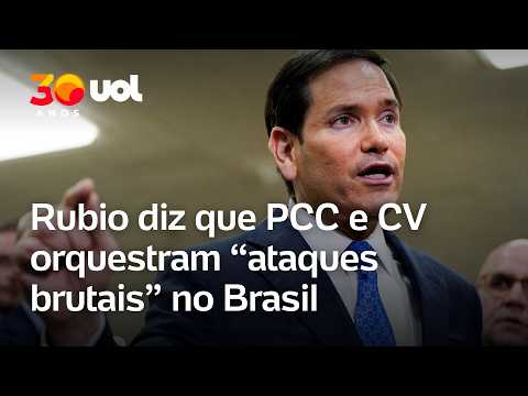 Secretário de Trump diz que PCC e CV têm 'milhares de integrantes' que ordenam 'ataques brutais' thumbnail