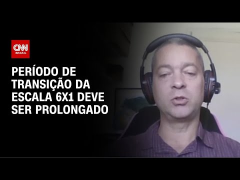 Fim da 6x1: Período de transição deve ser prolongado, diz especialista | AGORA CNN thumbnail