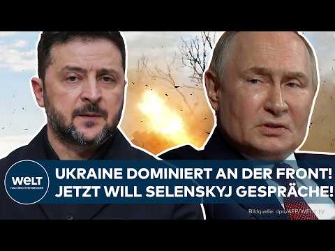 PUTINS KRIEG: Ukraine dominiert an der Front! Jetzt will Selenskyj Gespräche! thumbnail