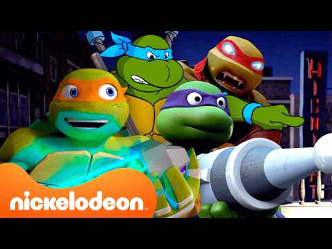 Tartarugas Ninja | 60 minutos dos melhores momentos das Tartarugas Ninja! ⚔️ #2 | Nickelodeon thumbnail