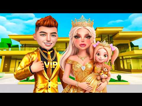 Zostaliśmy REALISTYCZNĄ RODZINĄ VIP na BROOKHAVEN w Roblox! thumbnail