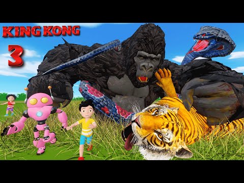 Rohan Robot Aur King Kong Part 3 | Monster Cartoon | Pagal beta | Desi Comedy Video | Cs Bisht Vines thumbnail