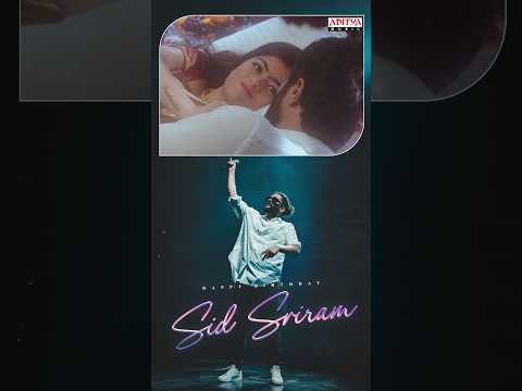 Here’s to the voice that makes every song feel magical and unforgettable ? #SidSriRam thumbnail