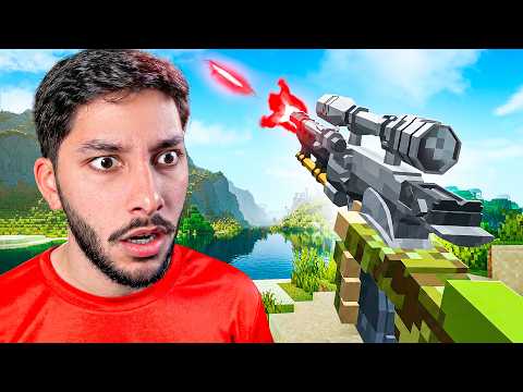Probé ARMAS EXTRAÑAS en MINECRAFT thumbnail
