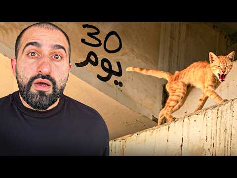 قطة محبوسة تحت جسر لمدة ٣٠ يوم ! thumbnail
