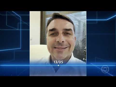 Jornal Nacional | depois de dizer que não tinha relação, Flávio Bolsonaro admite visita a Vocaro thumbnail