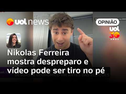 Nikolas Ferreira mostra despreparo e vídeo pode ser tiro no pé | Carla Araújo thumbnail