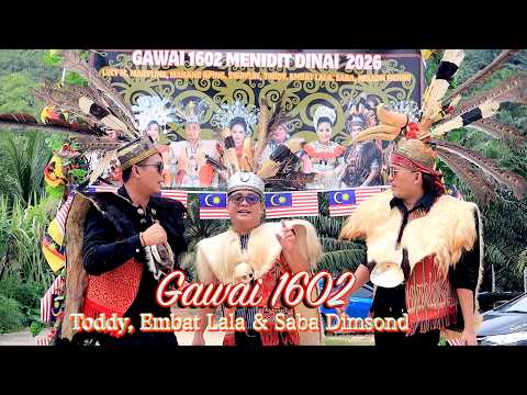 Gawai 1602 - Embat Lala, Toddy & Saba Dimsond (MTV Official) thumbnail