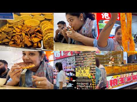 China Vlog 9 - Never Seen Noodles This Way BiangBiang Noodles - Exploring Muslim Quarter in Xi'an thumbnail