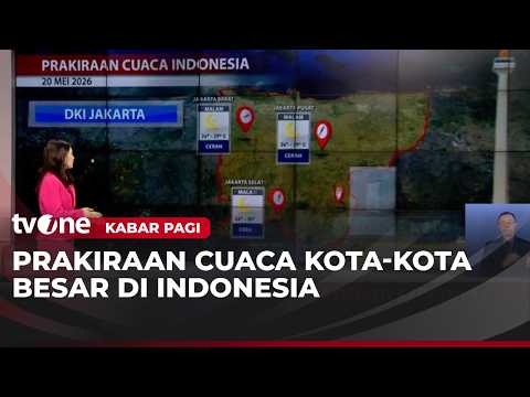 Prakiraan Cuaca Rabu 20 Mei 2026 | Kabar Pagi thumbnail
