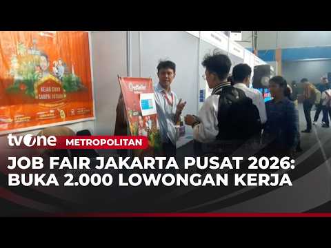 Para Pencari Kerja Antusias Ikuti Jakarta Job Fair | Metropolitan thumbnail
