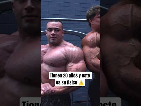 Tienen 20 años y este es su físico #gym #fitness #bodybuilding #culturismo thumbnail