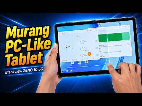 Murang tablet na may PC Mode! | Blackview ZENO 10 5G Full Review thumbnail