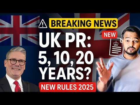 Breaking News! UK PR in 5, 10 or 20 Years? Earned Settlement Proposal & UK ILR Consultation 2025 thumbnail
