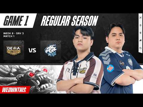 DEWA vs EVOS | Regular Season Week 8 Day 3 | Game 1 | #MPLIDS17 thumbnail