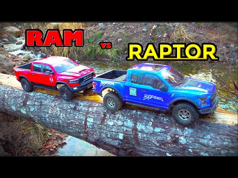 Primal RC 2026 DODGE RAM TRX vs FORD RAPTOR — Head-to-Head Overview + 4S Mud Test | RC ADVENTURES thumbnail