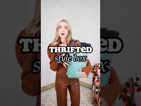 I bought a ✨Pinterest✨ thrifted style box thumbnail