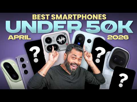 Top 6 Best Smartphones Under ₹50000 ⚡ April 2026 thumbnail