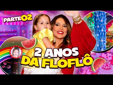 A FESTA COMPLETA DA MARIA FLOR, ELA SE DIVERTIU MUITO!! | PARTE 2 thumbnail